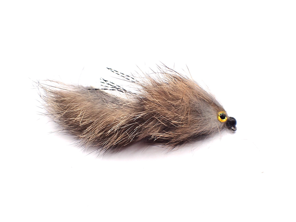 Tactical Jig Zonker Natural Barbless S12f, Streamer
