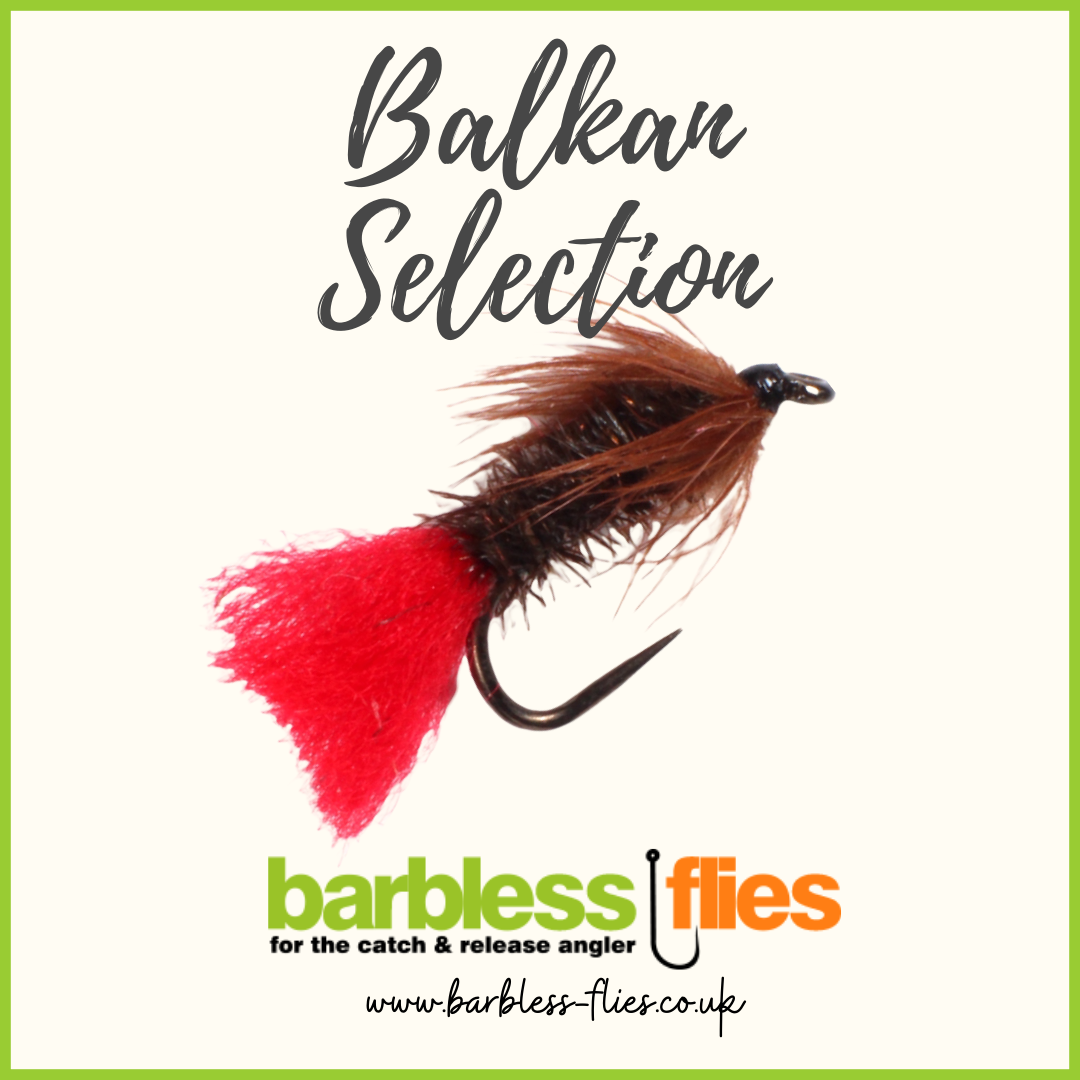 The Barbless Balkan Selection - from Barbless Flies