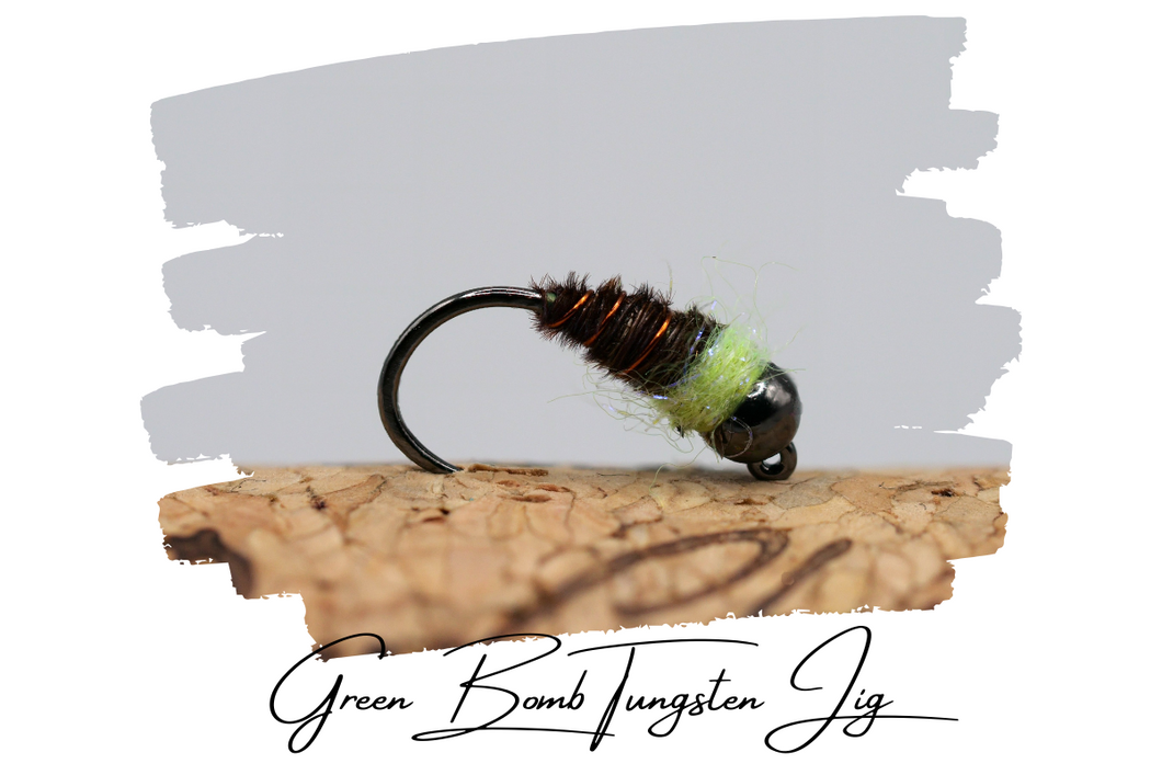 Artisan Green Bomb Tungsten Jig