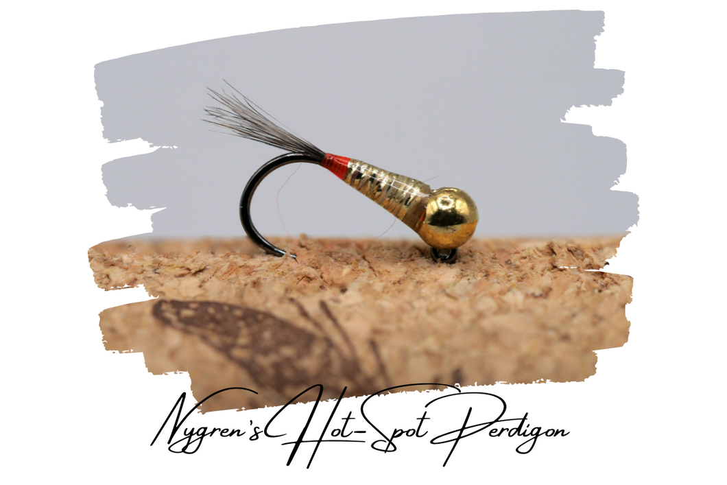 Nygren's Hot-Spot Gold Perdigon Jig