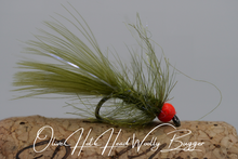 Load image into Gallery viewer, Artisan Olive Hot-Head Woolly Bugger
