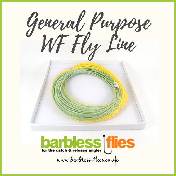 2 welded loop Moss Green Weight Forward Floating Fly Line,Avail in